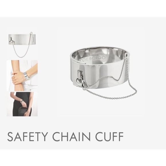 Eddie Borgo Jewelry - EUC EDDIE BORGO Safety Chain Cuff